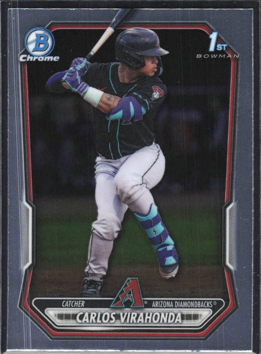 Carlos Virahonda 2026 Bowman Chrome Prospects #BCP-28 – framsida