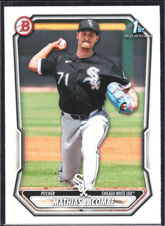 Mathias LaCombe 2026 Bowman Prospects #BP-119 – framsida