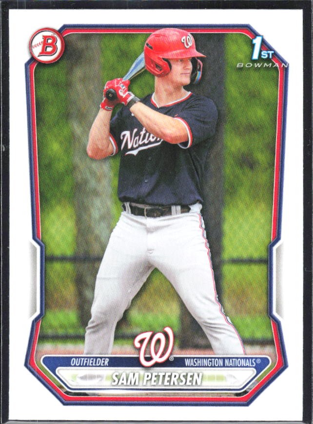 Sam Petersen 2026 Bowman Prospects #BP-122 – framsida