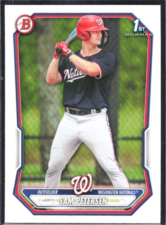Sam Petersen 2026 Bowman Prospects #BP-122 – framsida