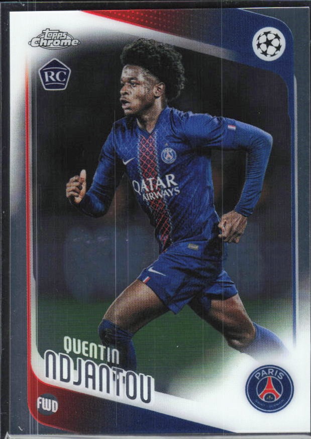 Quentin Ndjantou 2025-26 Topps Chrome UCC #166 – framsida