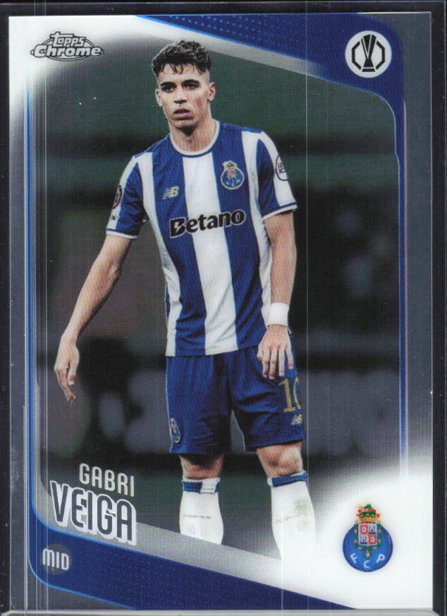 Gabri Veiga 2025-26 Topps Chrome UCC #87 – framsida