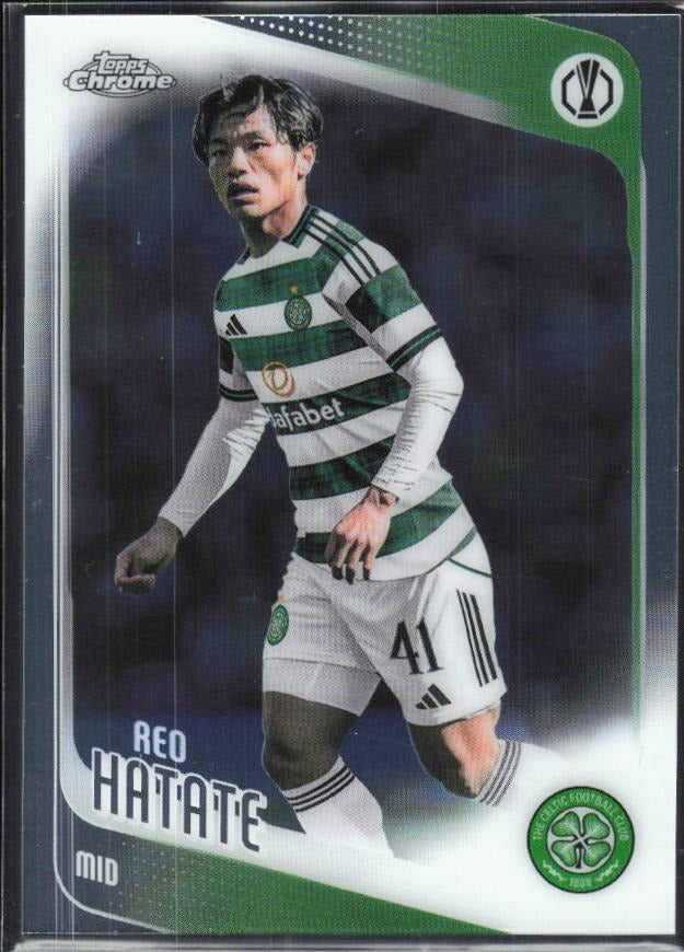 Reo Hatate 2025-26 Topps Chrome UCC #40 – framsida