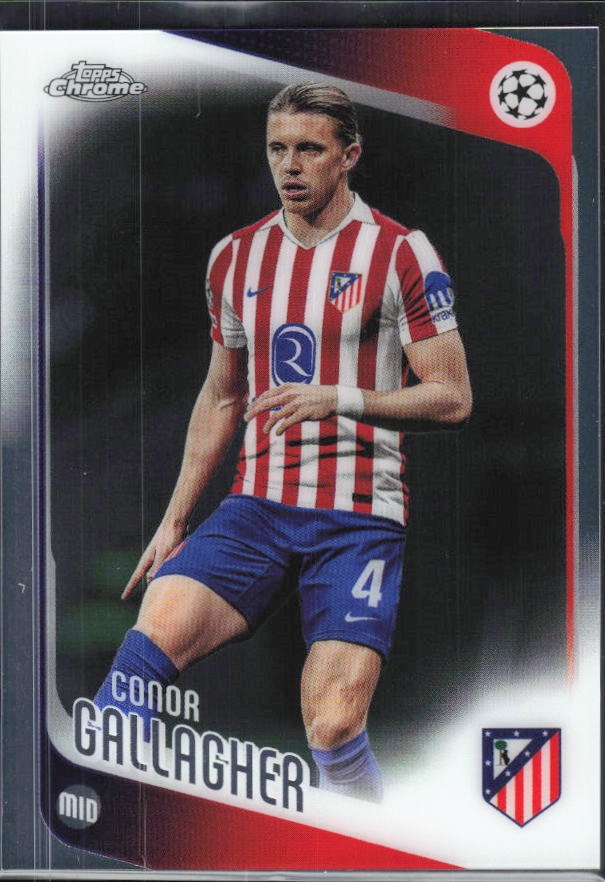 Conor Gallagher 2025-26 Topps Chrome UCC #189 – framsida