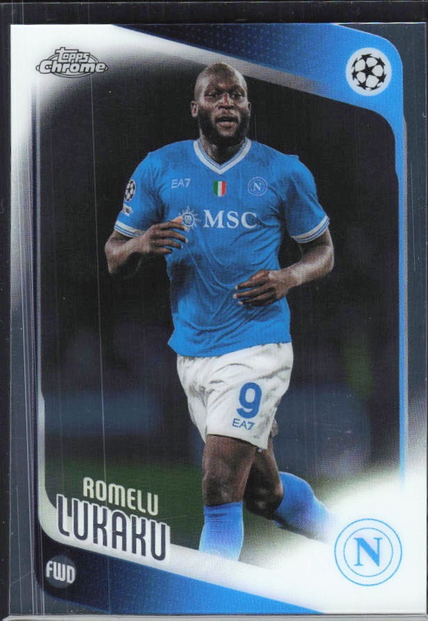 Romelu Lukaku 2025-26 Topps Chrome UCC #76 – framsida