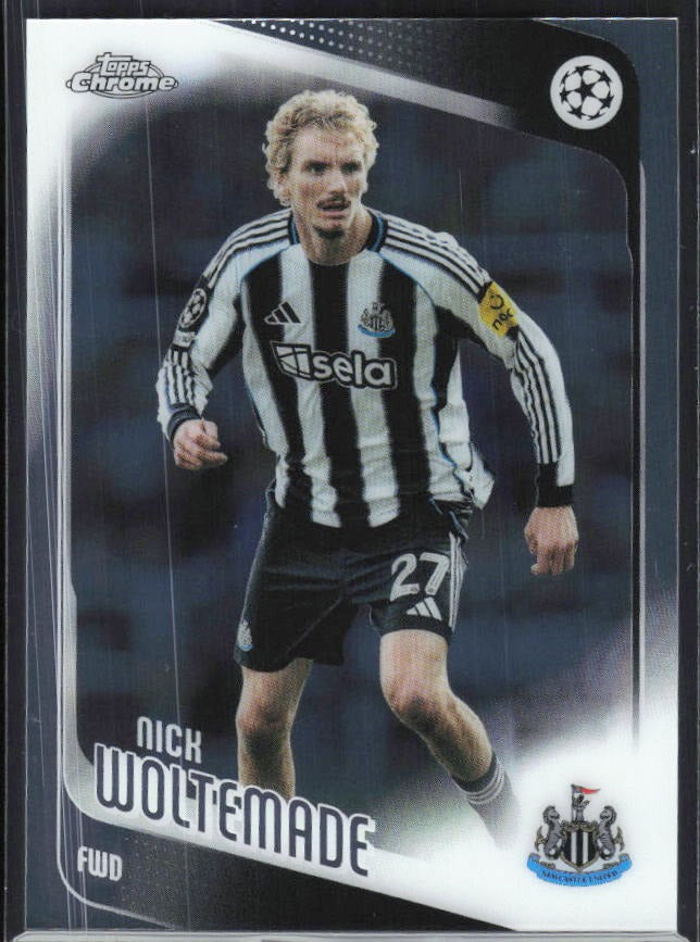 Nick Woltemade 2025-26 Topps Chrome UCC #68 – framsida