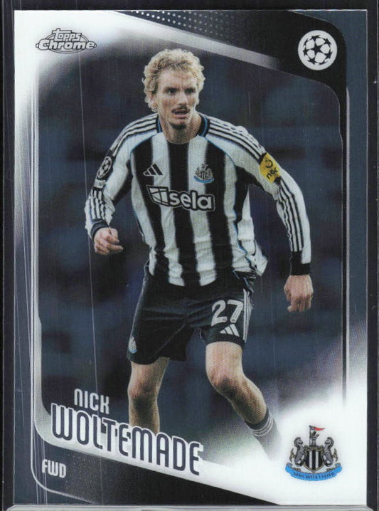 Nick Woltemade 2025-26 Topps Chrome UCC #68 – framsida