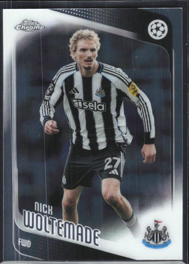 Nick Woltemade 2025-26 Topps Chrome UCC #68 – framsida