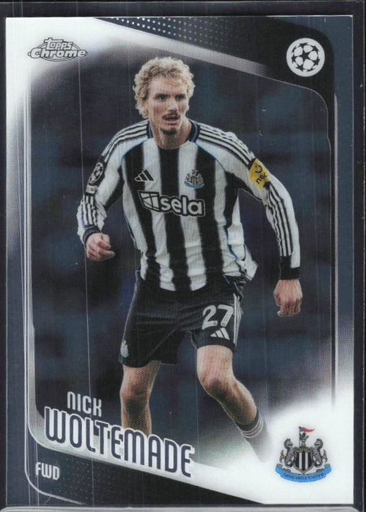 Nick Woltemade 2025-26 Topps Chrome UCC #68 – framsida
