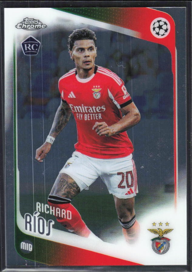 Richard Ríos 2025-26 Topps Chrome UCC #16 – framsida