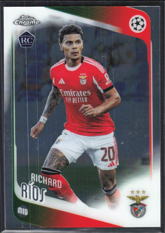 Richard Ríos 2025-26 Topps Chrome UCC #16 – framsida