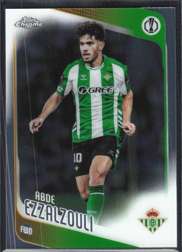 Abde Ezzalzouli 2025-26 Topps Chrome UCC #149 – framsida