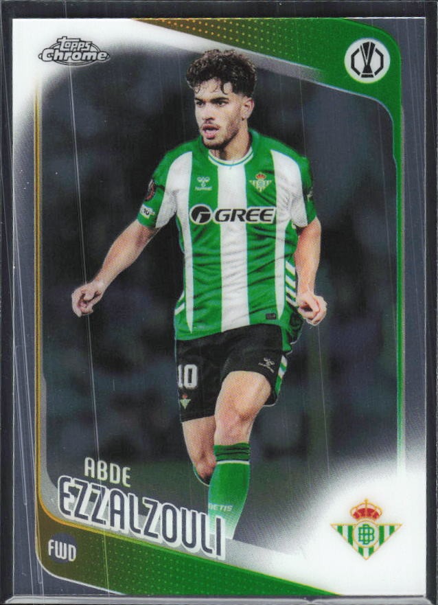 Abde Ezzalzouli 2025-26 Topps Chrome UCC #149 – framsida
