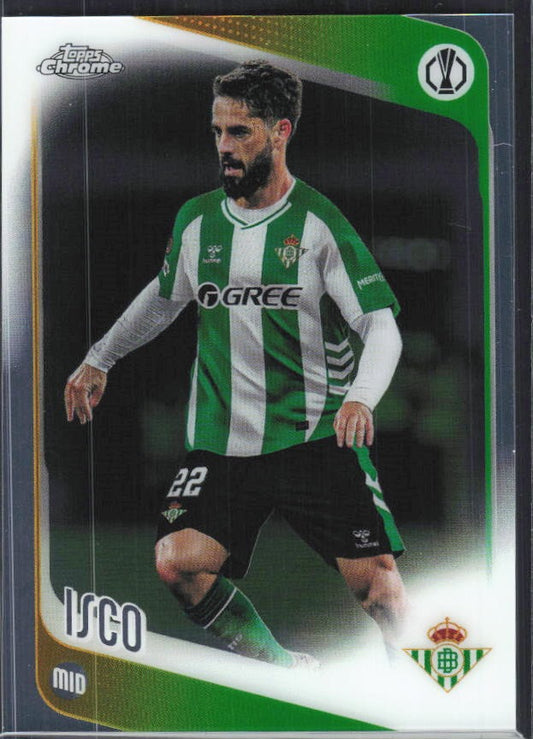 Isco 2025-26 Topps Chrome UCC #35 – framsida