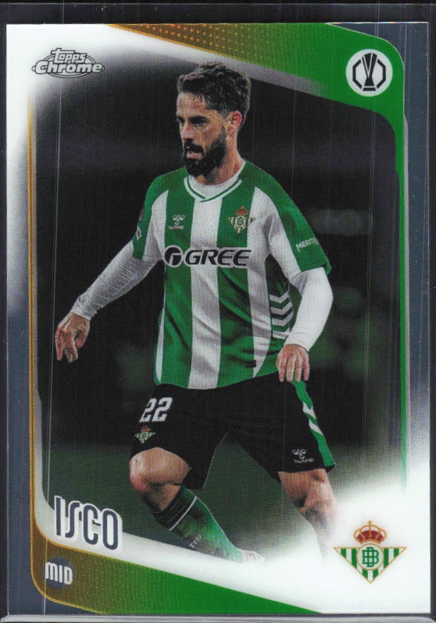 Isco 2025-26 Topps Chrome UCC #35 – framsida