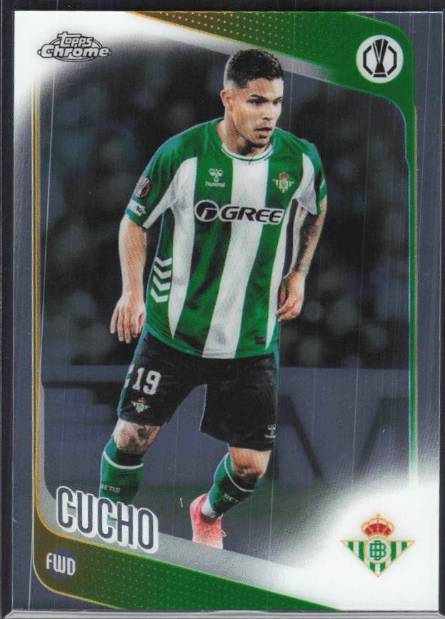Cucho 2025-26 Topps Chrome UCC #51 – framsida