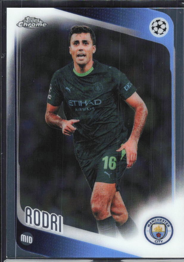 Rodri 2025-26 Topps Chrome UCC #171 – framsida
