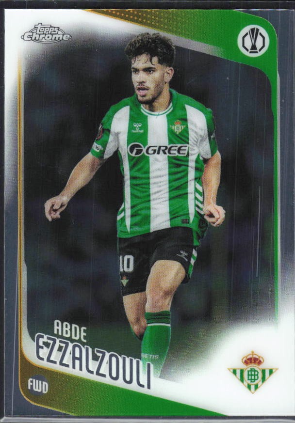 Abde Ezzalzouli 2025-26 Topps Chrome UCC #149 – framsida