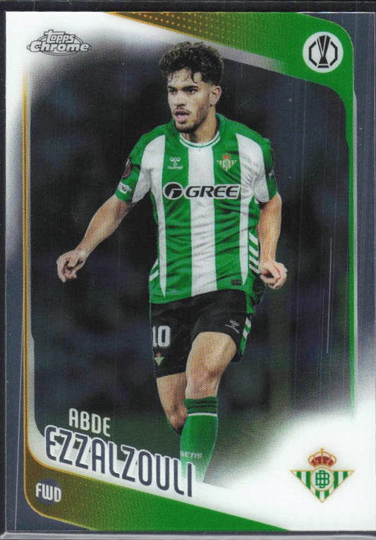 Abde Ezzalzouli 2025-26 Topps Chrome UCC #149 – framsida