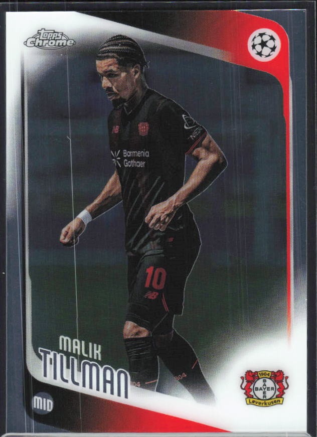 Malik Tillman 2025-26 Topps Chrome UCC #24 – framsida