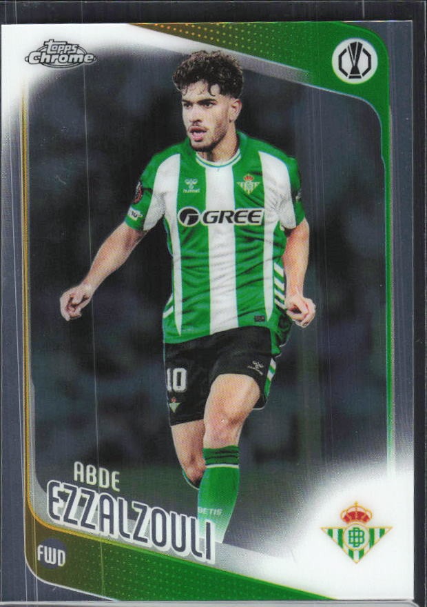 Abde Ezzalzouli 2025-26 Topps Chrome UCC #149 – framsida
