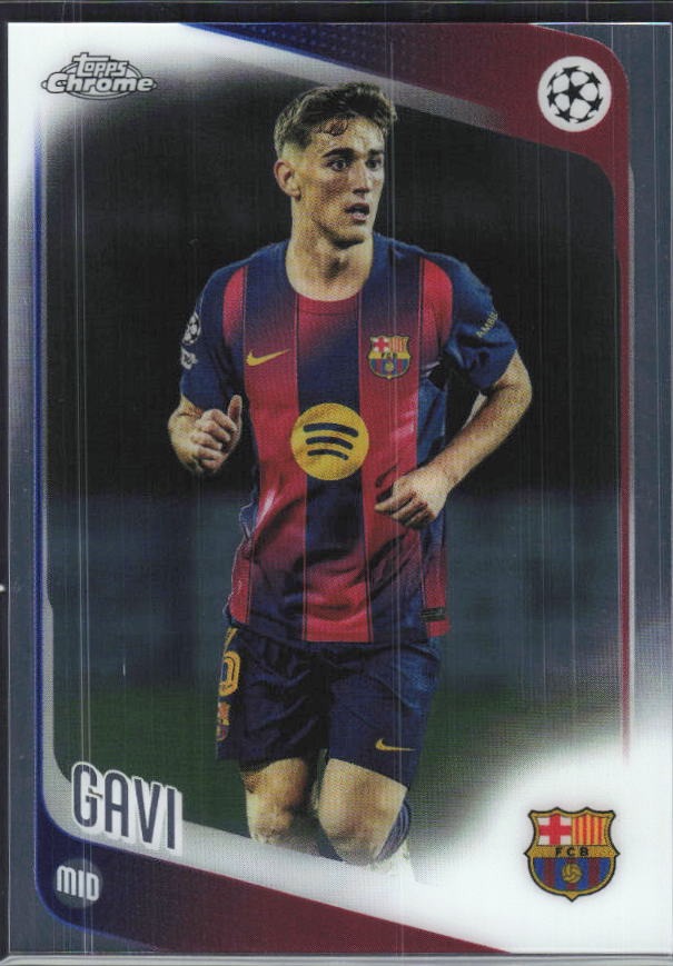 Gavi 2025-26 Topps Chrome UCC #132 – framsida