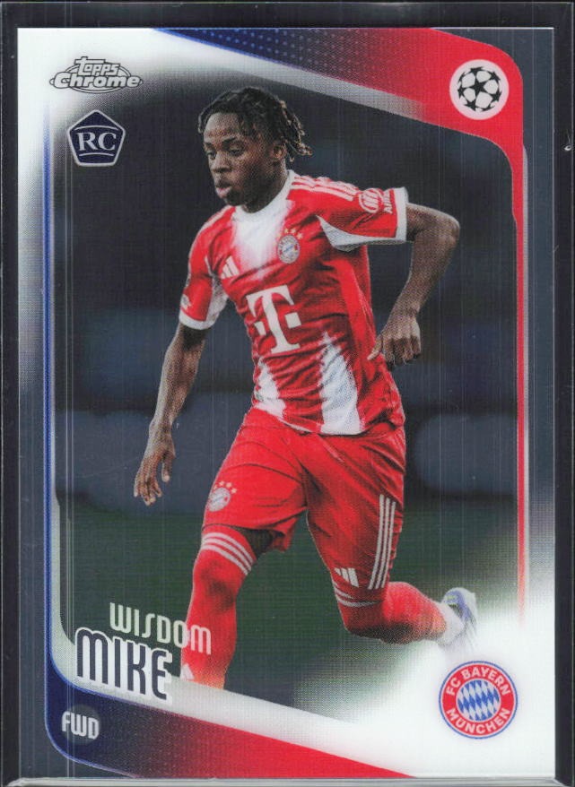 Wisdom Mike 2025-26 Topps Chrome UCC #88 – framsida