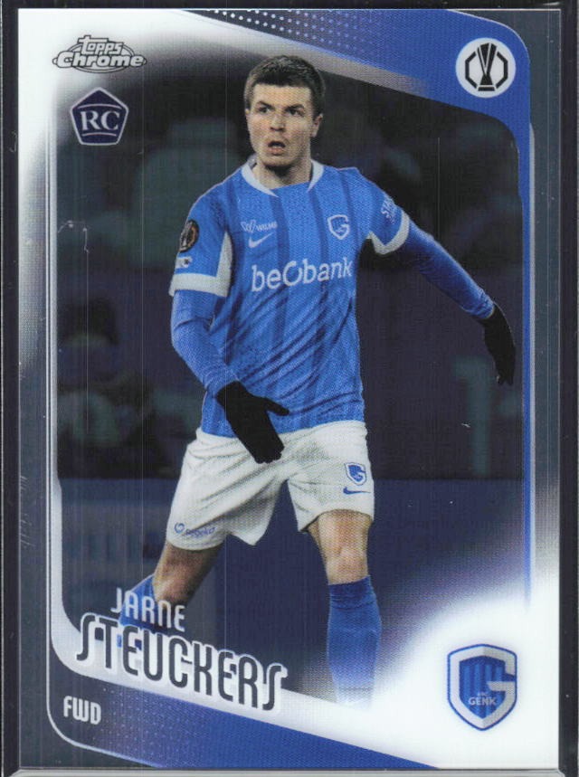 Jarne Steuckers 2025-26 Topps Chrome UCC #126 – framsida