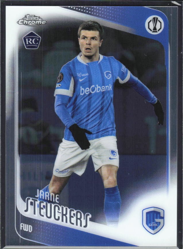 Jarne Steuckers 2025-26 Topps Chrome UCC #126 – framsida