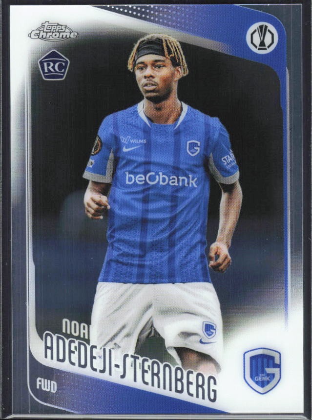 Noah Adedeji-Sternberg 2025-26 Topps Chrome UCC #122 – framsida