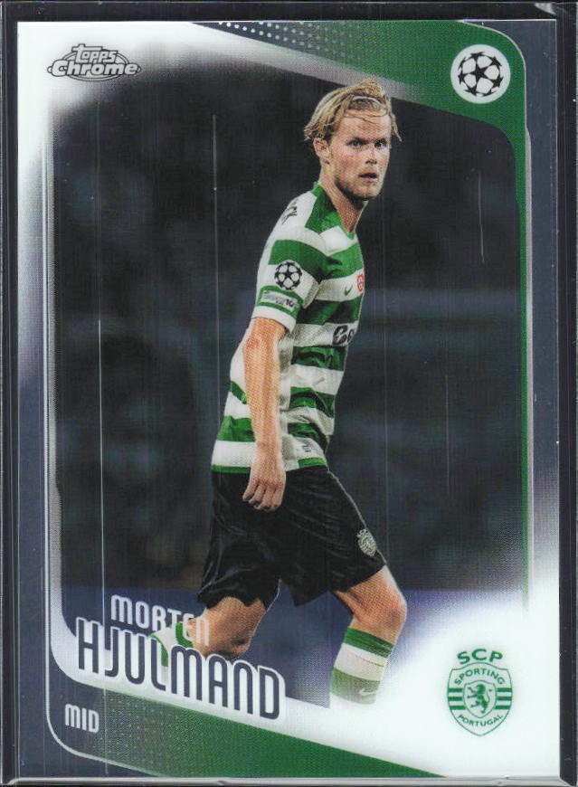 Morten Hjulmand 2025-26 Topps Chrome UCC #199 – framsida