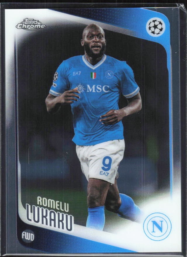 Romelu Lukaku 2025-26 Topps Chrome UCC #76 – framsida
