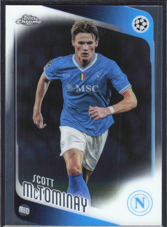 Scott McTominay 2025-26 Topps Chrome UCC #41 – framsida