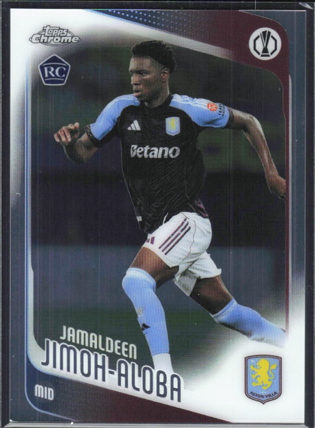 Jamaldeen Jimoh-Aloba 2025-26 Topps Chrome UCC #8 – framsida
