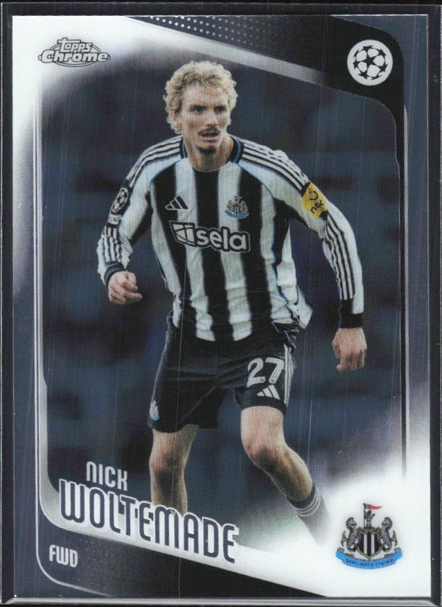 Nick Woltemade 2025-26 Topps Chrome UCC #68 – framsida