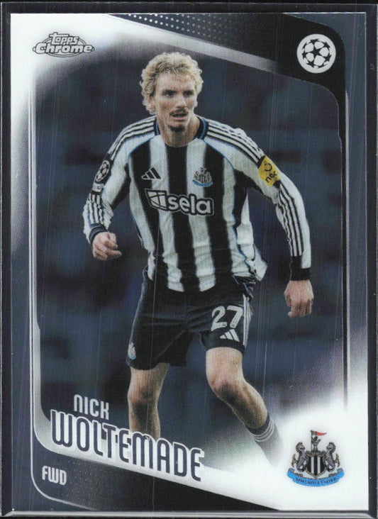 Nick Woltemade 2025-26 Topps Chrome UCC #68 – framsida