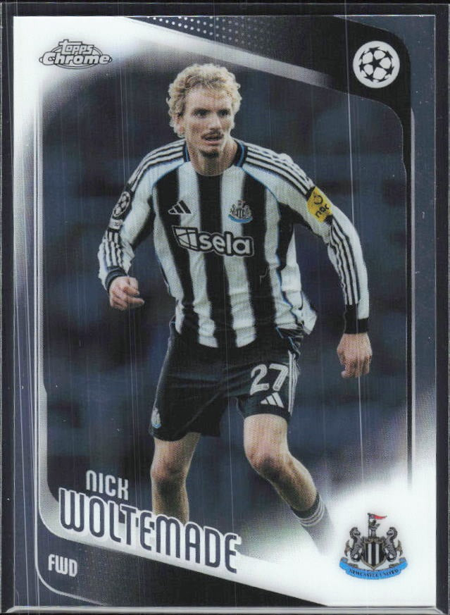 Nick Woltemade 2025-26 Topps Chrome UCC #68 – framsida