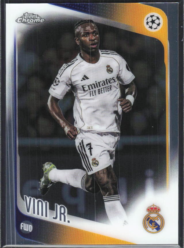 Vini Jr. 2025-26 Topps Chrome UCC #115 – framsida