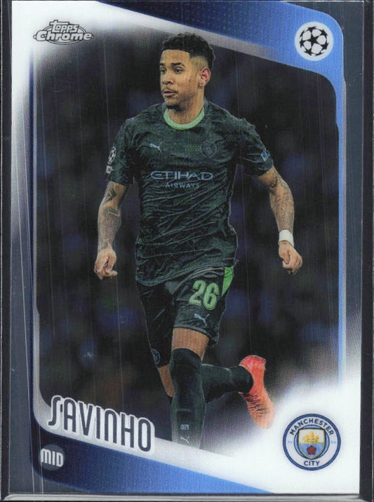 Savinho 2025-26 Topps Chrome UCC #33 – framsida