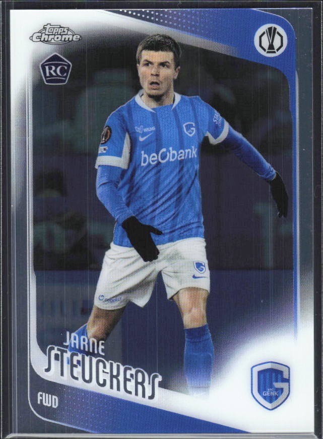 Jarne Steuckers 2025-26 Topps Chrome UCC #126 – framsida