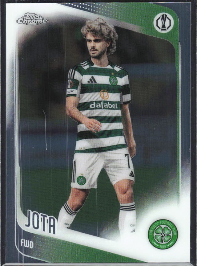 Jota 2025-26 Topps Chrome UCC #30 – framsida