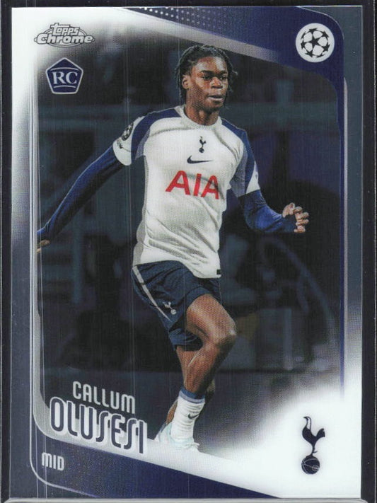 Callum Olusesi 2025-26 Topps Chrome UCC #134 – framsida