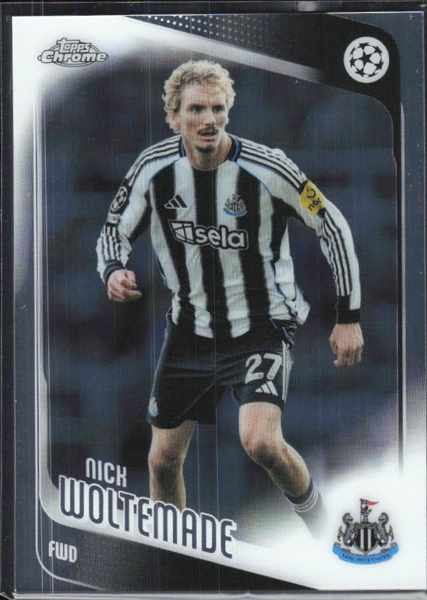 Nick Woltemade 2025-26 Topps Chrome UCC #68 – framsida