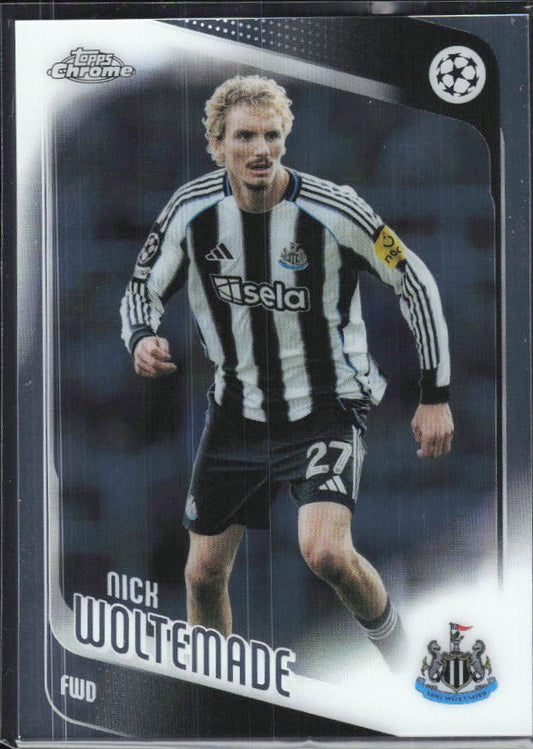 Nick Woltemade 2025-26 Topps Chrome UCC #68 – framsida