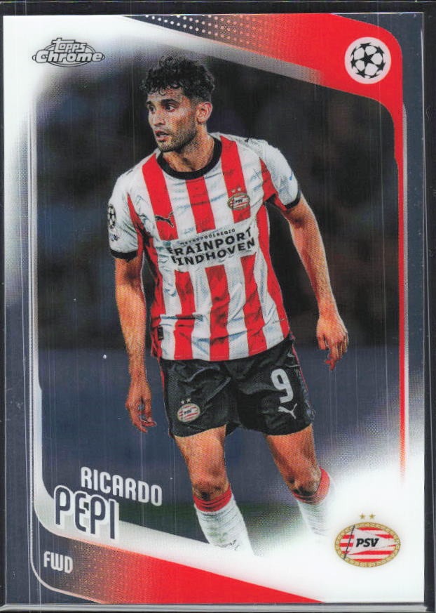 Ricardo Pepi 2025-26 Topps Chrome UCC #106 – framsida