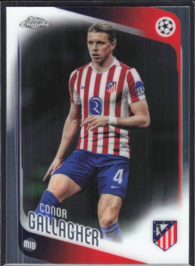Conor Gallagher 2025-26 Topps Chrome UCC #189 – framsida