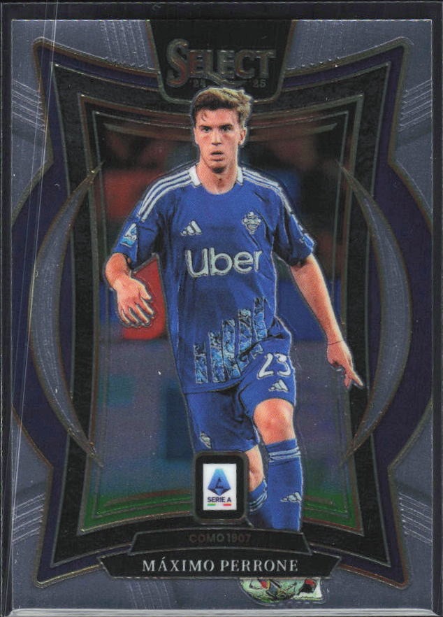 2024-25 Panini Select Serie A Máximo Perrone Terrace #40 – framsida