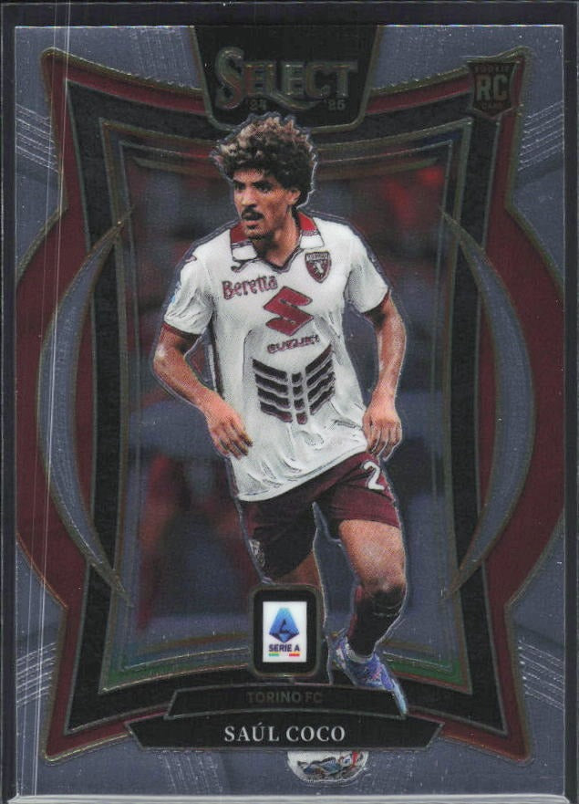 2024-25 Panini Select Serie A Saúl Coco Terrace #16 – framsida