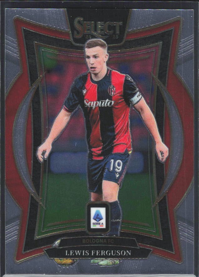 2024-25 Panini Select Serie A Lewis Ferguson Terrace #26 – framsida
