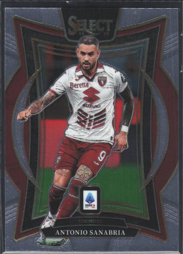 2024-25 Panini Select Serie A Antonio Sanabria Terrace #17 – framsida